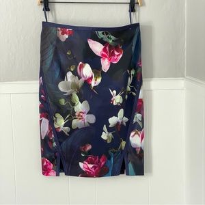 Ted Baker floral skirt